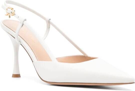 Gianvito Rossi Ascent slingback pumps Wit