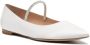 Gianvito Rossi 15 mm ballerina's met gekruiste bandjes Wit - Thumbnail 2