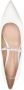 Gianvito Rossi 15 mm ballerina's met gekruiste bandjes Wit - Thumbnail 4