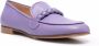 Gianvito Rossi Belem gevlochten loafers Paars - Thumbnail 2