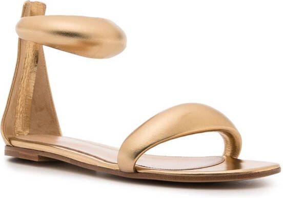 Gianvito Rossi Bijoux 05 sandalen met metallic-effect Goud