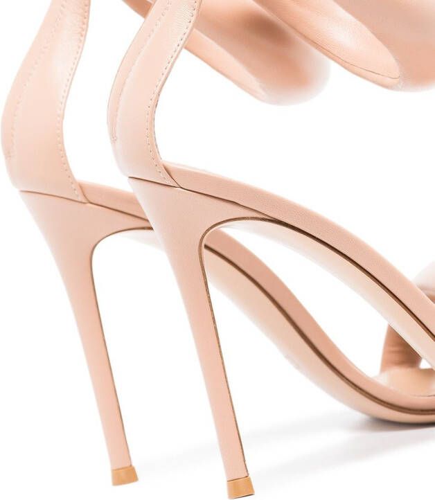 Gianvito Rossi Bijoux leren sandalen Roze