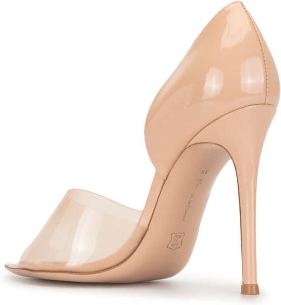 Gianvito Rossi Bree pumps met bandje Beige