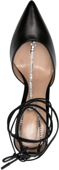 Gianvito Rossi Brilliant 105 pumps verfraaid met kristallen Zwart