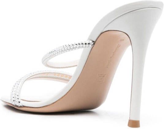 Gianvito Rossi Cannes muiltjes Wit