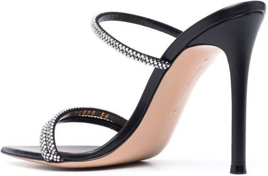 Gianvito Rossi Cannes muiltjes Zwart