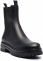 Gianvito Rossi Chelsea leren laarzen Zwart - Thumbnail 2