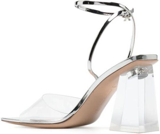 Gianvito Rossi Cosmic sandalen met blokhak Beige