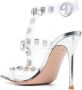 Gianvito Rossi Sandalen verfraaid met kristallen Wit - Thumbnail 3