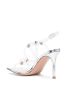 Gianvito Rossi Crystal Fever sandalen Zilver - Thumbnail 3