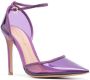Gianvito Rossi Crystal Flower 110 pumps Paars - Thumbnail 2