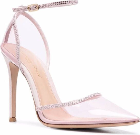 Gianvito Rossi D'Orsay pumps Roze