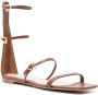 Gianvito Rossi Downtown leren sandalen Bruin - Thumbnail 2