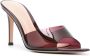 Gianvito Rossi Elle leren muiltjes Rood - Thumbnail 2