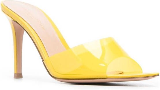 Gianvito Rossi Elle muiltjes Geel