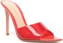 Gianvito Rossi Elle doorzichtige sandalen Rood - Thumbnail 1
