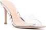 Gianvito Rossi 85 mm Elle sandalen met doorzichtig bandje Wit - Thumbnail 2