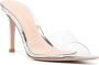 Gianvito Rossi Elle metallic muiltjes Wit - Thumbnail 2