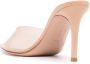 Gianvito Rossi Elle 85 mm muiltjes Beige - Thumbnail 3