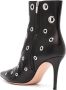 Gianvito Rossi Enkellaarzen met verfraaide eyelets Zwart - Thumbnail 3