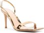 Gianvito Rossi Geknoopte sandalen Goud - Thumbnail 2