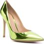 Gianvito Rossi Gianvito pumps met metallic-effect Groen - Thumbnail 2