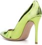 Gianvito Rossi Gianvito pumps met metallic-effect Groen - Thumbnail 3