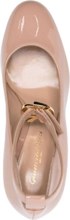 Gianvito Rossi Glanzende pumps Roze