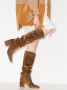 Gianvito Rossi Halfhoge laarzen Bruin - Thumbnail 3