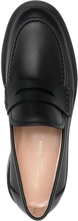 Gianvito Rossi Harris penny loafers Zwart