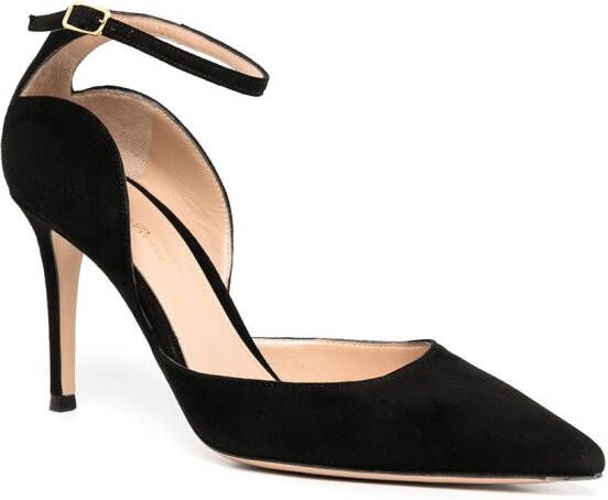 Gianvito Rossi Hayette stiletto pumps met puntige neus Zwart