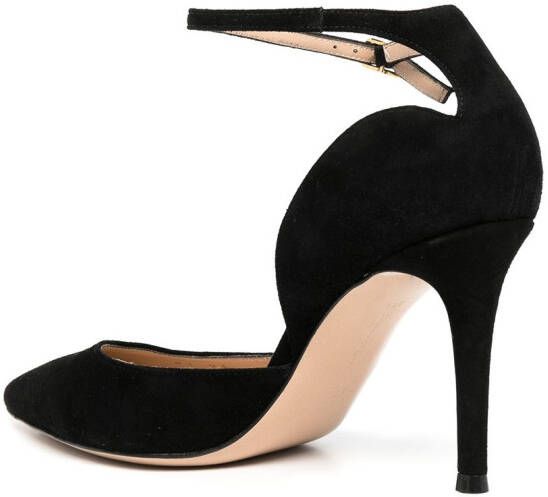 Gianvito Rossi Hayette stiletto pumps met puntige neus Zwart