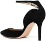 Gianvito Rossi Hayette 85 mm suède pumps Zwart - Thumbnail 3