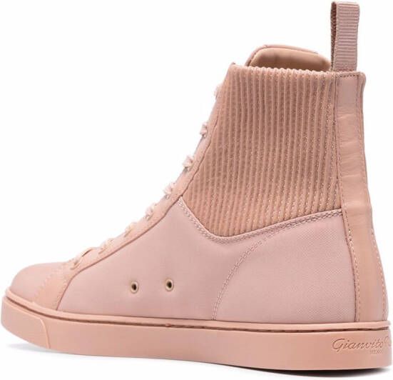 Gianvito Rossi High-top sneakers Roze