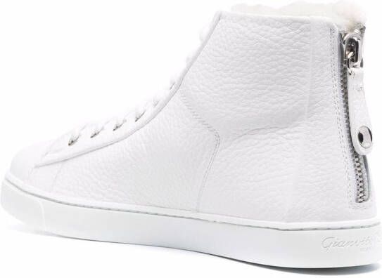 Gianvito Rossi High-top sneakers Wit