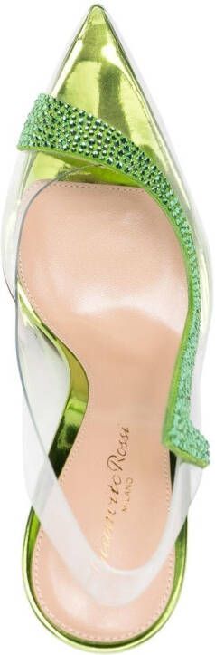 Gianvito Rossi Hortensia slingback pumps Groen