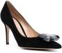 Gianvito Rossi Jaipur pumps verfraaid met kristallen Zwart - Thumbnail 2