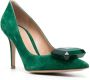 Gianvito Rossi Jaipur pumps met edelsteen Groen - Thumbnail 2