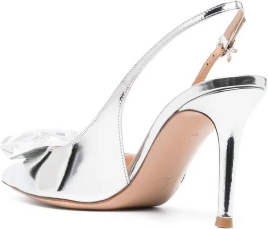 Gianvito Rossi Jaipur slingback pumps Zilver