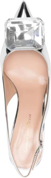 Gianvito Rossi Jaipur slingback pumps Zilver