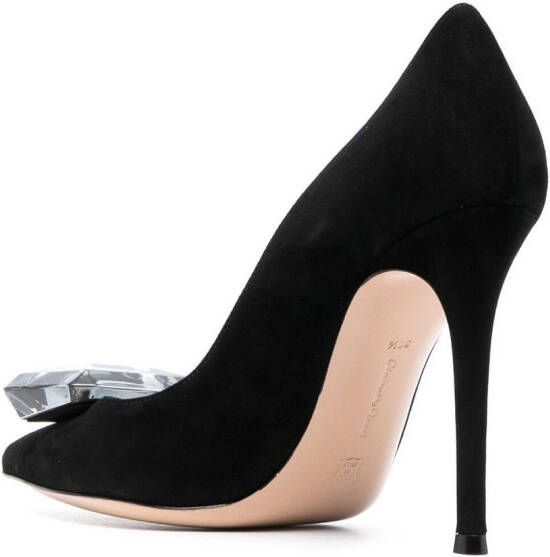 Gianvito Rossi Jaipur pumps met edelsteen Zwart