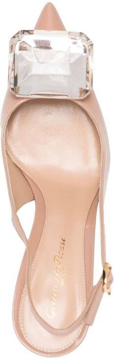 Gianvito Rossi Jaipur slingback pumps Beige
