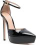 Gianvito Rossi Kasia pumps met lakleren hak Zwart - Thumbnail 2