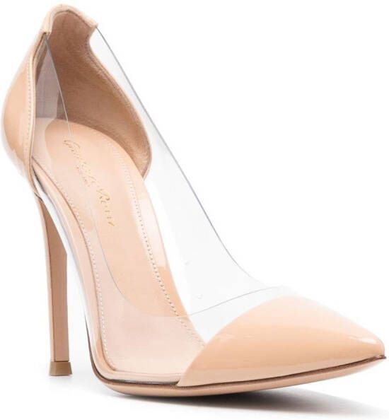 Gianvito Rossi Lakleren pumps Beige