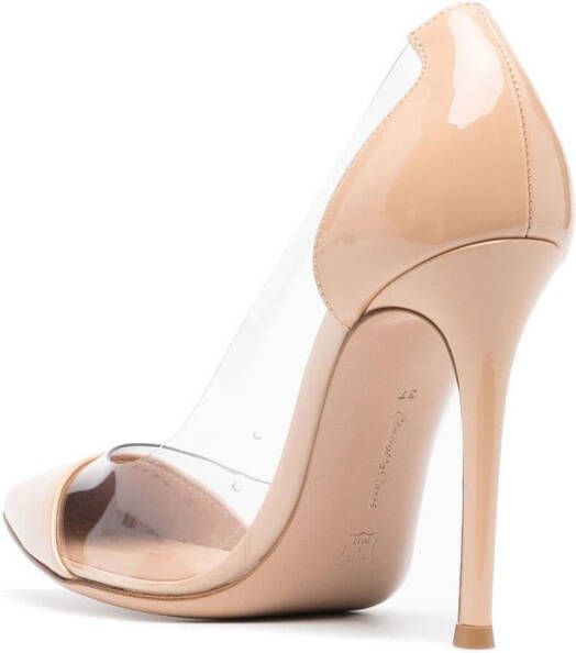 Gianvito Rossi Lakleren pumps Beige