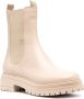 Gianvito Rossi Leren combat boots Beige - Thumbnail 2