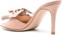 Gianvito Rossi Lucilla 85mm leren muiltjes Beige - Thumbnail 3