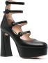 Gianvito Rossi Leren pumps Zwart - Thumbnail 2