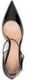 Gianvito Rossi Leren pumps Zwart - Thumbnail 4