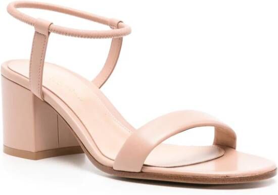 Gianvito Rossi Leren sandalen 65 mm Roze